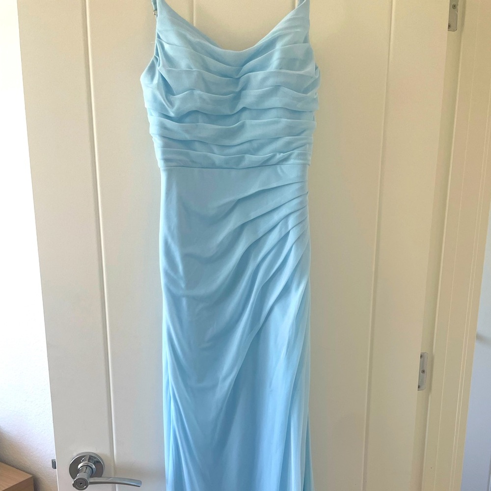Azazie Sky Blue Dress